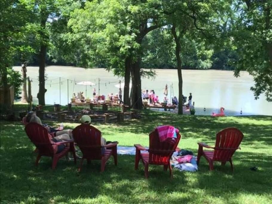 The River Haven - Sleeps 32 - On Guadalupe River Seguin Dış mekan fotoğraf